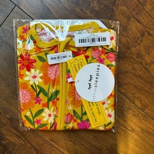 Little Sleepies Sunny Garden Zippy 6/12 month NIB